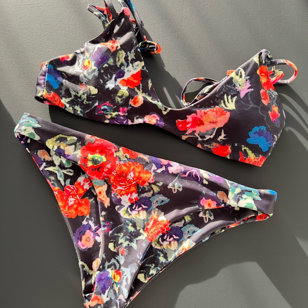 Floral Bikini Swimsuit